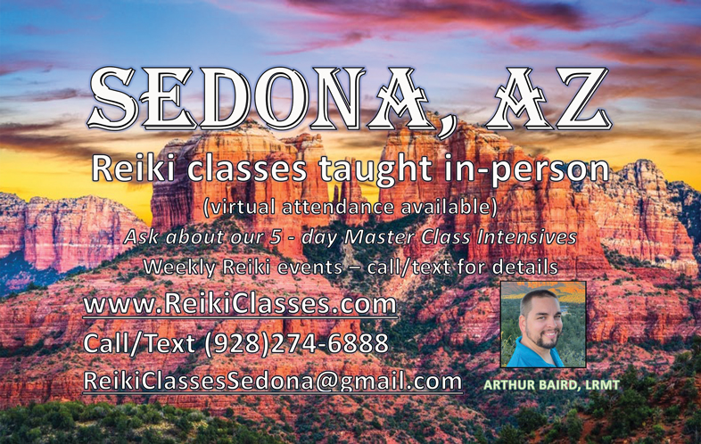 Arthur Baird Licensed Reiki Master Teacher Fall 2025 Reiki News Magazine Ad