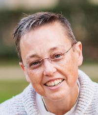 Portrait of Kris Valentine, ICRT Reiki Master Teacher.