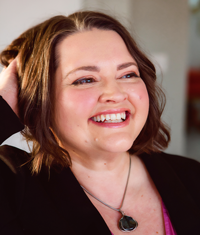 Portrait of Cami Coté, ICRT Senior Reiki Master Teacher and Social Media Team member.